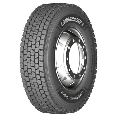Landspider 315/70R22,5 156/150M (154/151M) Longtraxx DR660 TL M+S 3PMSF 20PR КИТАЙ