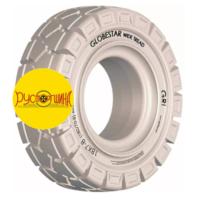 GRI 18x7-8(180/70-8) Globestar WT Цельнолитая немаркая с бортом ШРИ-ЛАНКА
