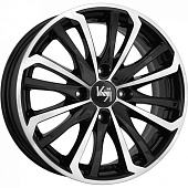 K&K Рим 6x15 4*100 Et:25 Dia:67,1 алмаз черный