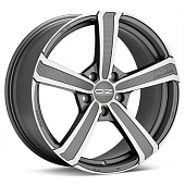 Oz Montecarlo Hlt 9,5x20 5*112 Et:52 Dia:79 MATT DARK GRAPHITE DIAMOND CUT