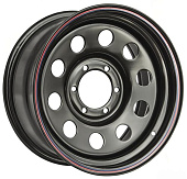 Off-Road-Wheels Black 7x16 5*139,7 Et:15 Dia:110,1 Black