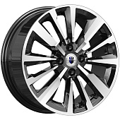 K&K Эрман 6,5x16 4*100 Et:41 Dia:60,1 дарк платинум