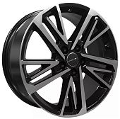 Khomen Khw1815 8x18 5*108 Et:46 Dia:63,4 Black-FP