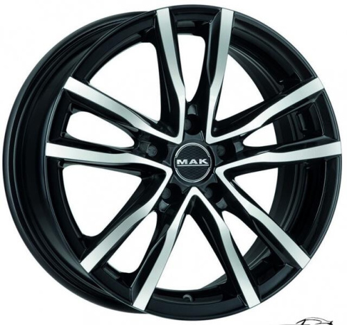 Mak Milano 7x18 5*114,3 Et:40 Dia:76,1 Black Mirror
