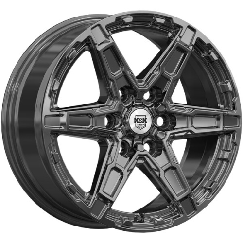K&K Дистрикт 8x18 6*139,7 Et:36 Dia:100,1 чёрный бриллиант