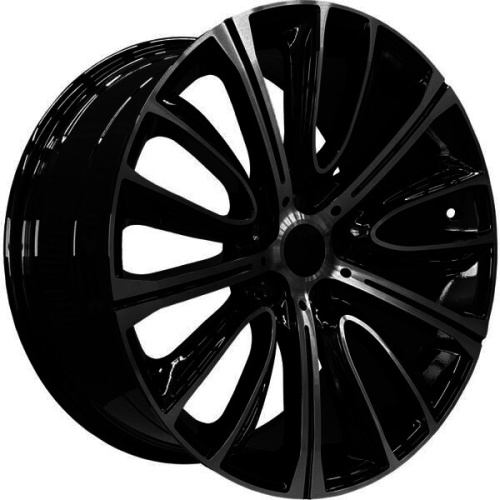 Pdw 5241 9,5x19 5*112 Et:33 Dia:66,6 Gloss Black Machine Face