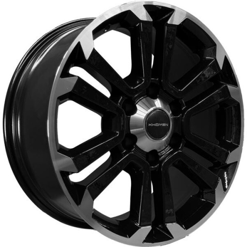 Khomen Khw1817 7,5x18 6*114,3 Et:38 Dia:67,1 Black-FP