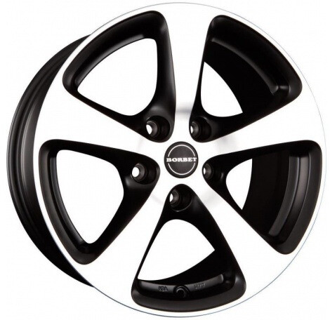Borbet Cc 7x16 5*115 Et:40 Dia:70,1 Black Polished Glossy